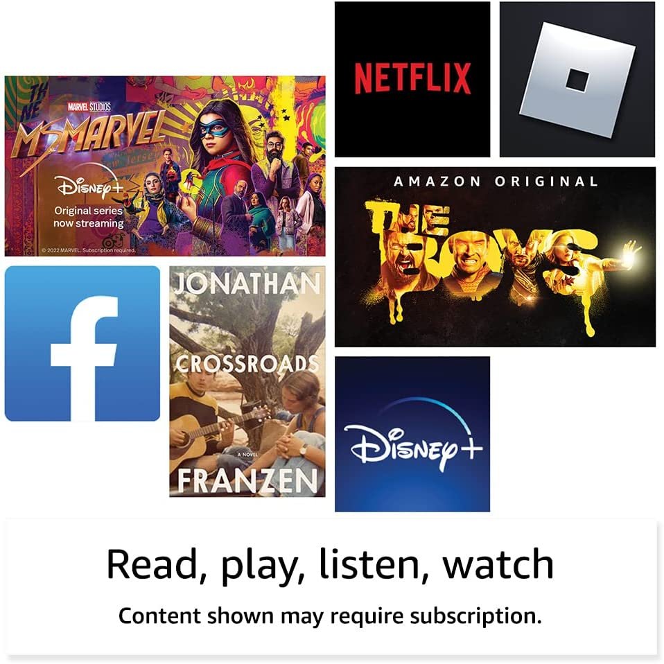 Amazon Fire HD 8 Plus tablet, 3GB RAM, wireless charging, (2022 release) - Image 6