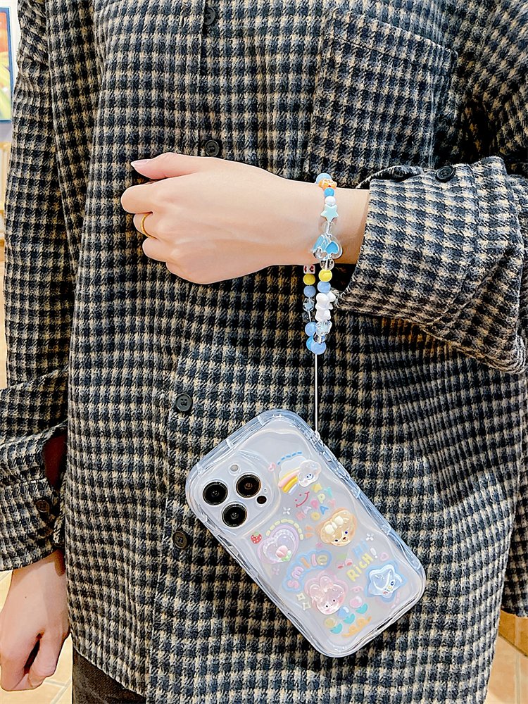 3D Transparent Drop-Proof Case with Bracelet - Image 8